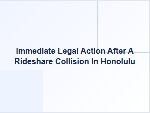 Rideshare Crash Compensation in Honolulu